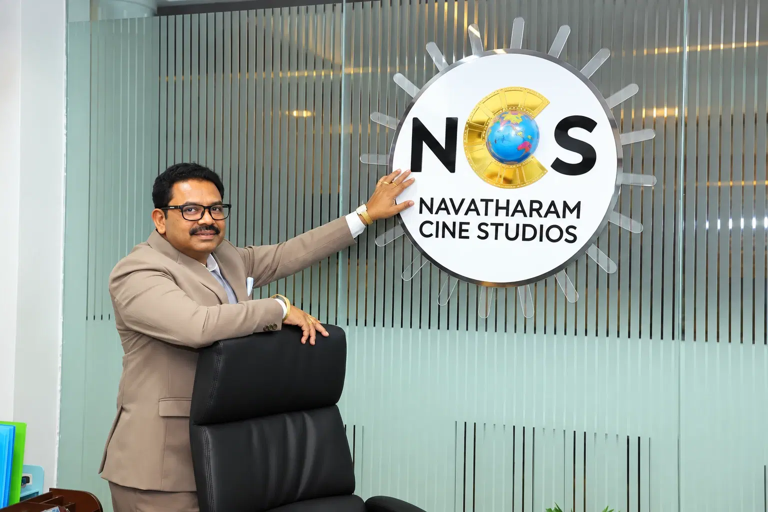 Dr. Tirupati Nagarjuna Rao, Chairman and Managing Director (CMD) of Navatharam Cine Studios